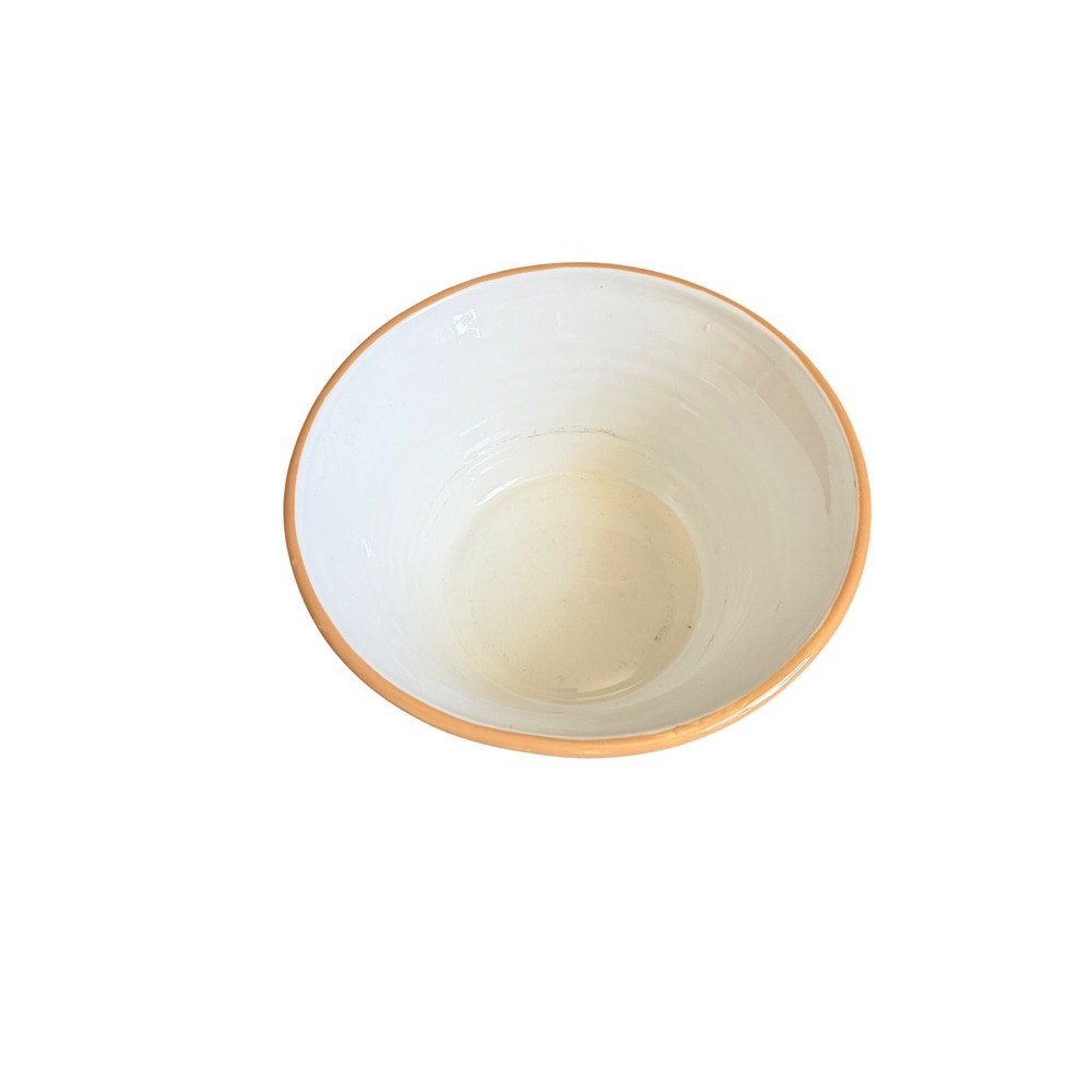 Storyteller Arts Rachel Elizondo Ceramic Mixing Bowl Western Cattle Brand Tan - Picture 5 of 6